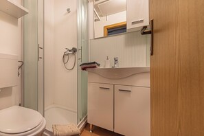 Family House, Multiple Bedrooms (Holiday house VilAna with Jacuzzi) | Bathroom | Shower, towels, soap, shampoo