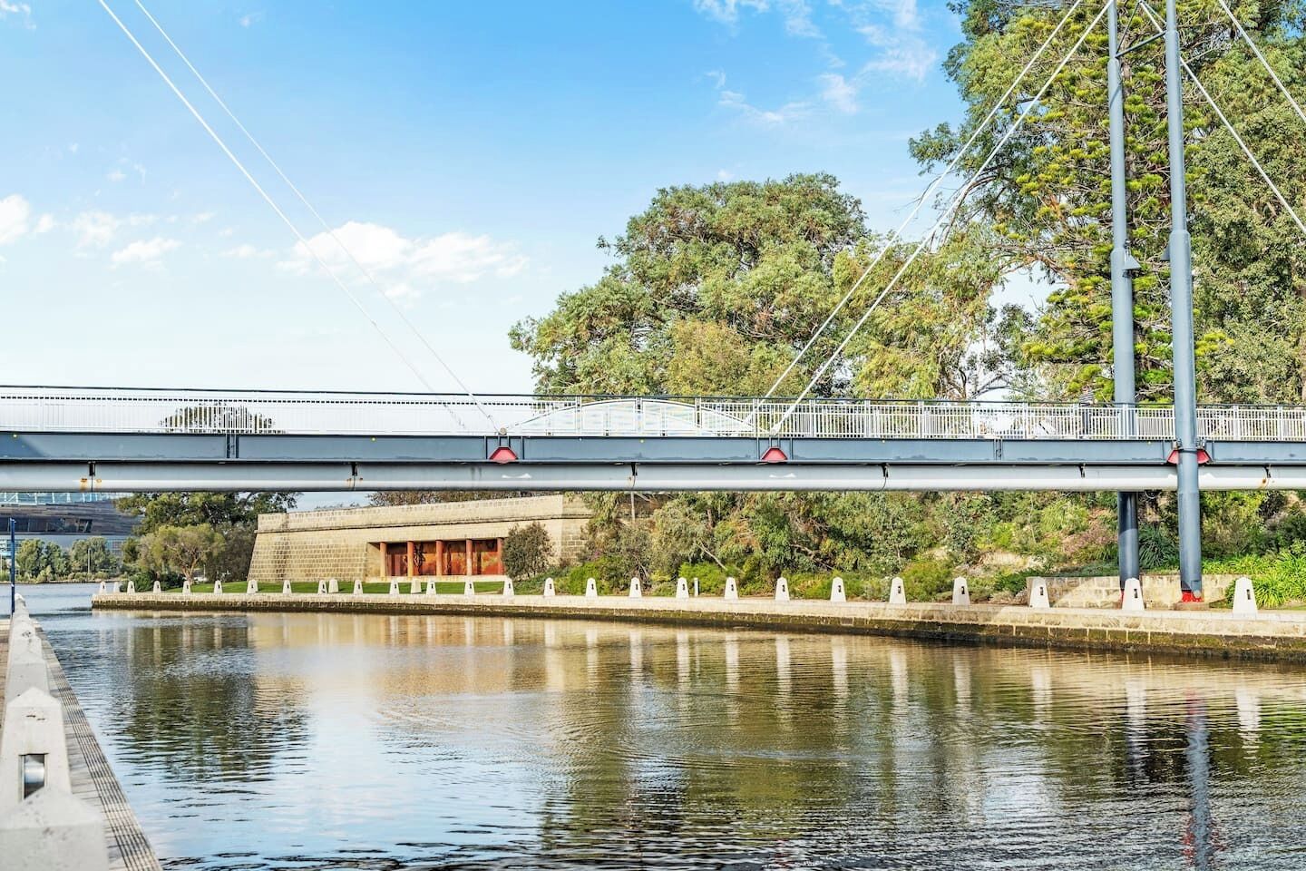 Enjoy a peaceful backdrop that invites you to explore scenic paths and Perth's natural landscapes.