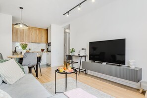 Flat-screen TV - Waliców 20 P&O Apartments (Warsaw)