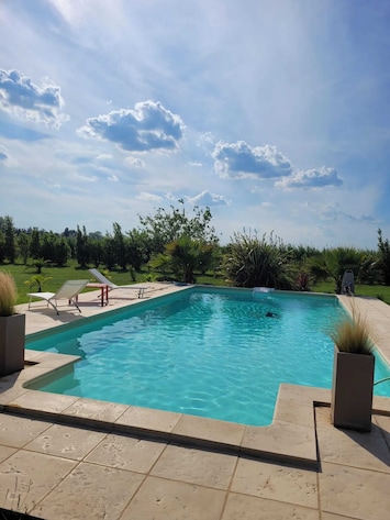 Swimming pool view
