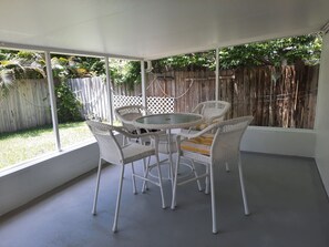 Udendørs spisemuligheder