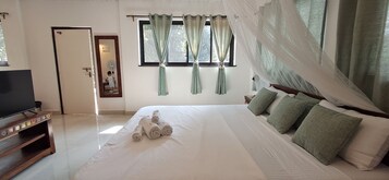 Elite-Doppelzimmer, 1 King-Bett, Gartenblick