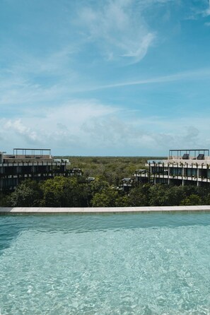 Apartment | 1 bedroom, Internet - Beautiful Jungle Loft With Rooftop Pool and Gym (Tulum)