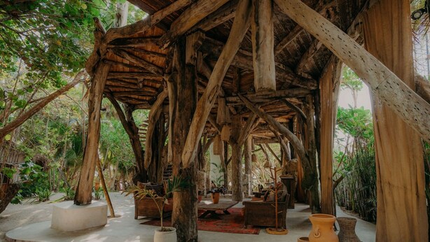 House | 1 bedroom, high-speed internet - Beautiful Jungle Loft With Rooftop Pool and Gym (Tulum)