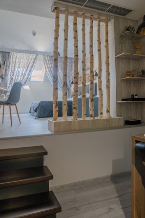 Deluxe Studio Suite | Desk, iron/ironing board, free WiFi - Bizi House Accommodation (Drobeta-Turnu Severin)