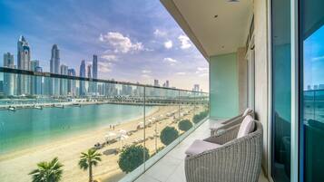 Deluxe Apartment, 1 Bedroom, Harbour View | Balcony view