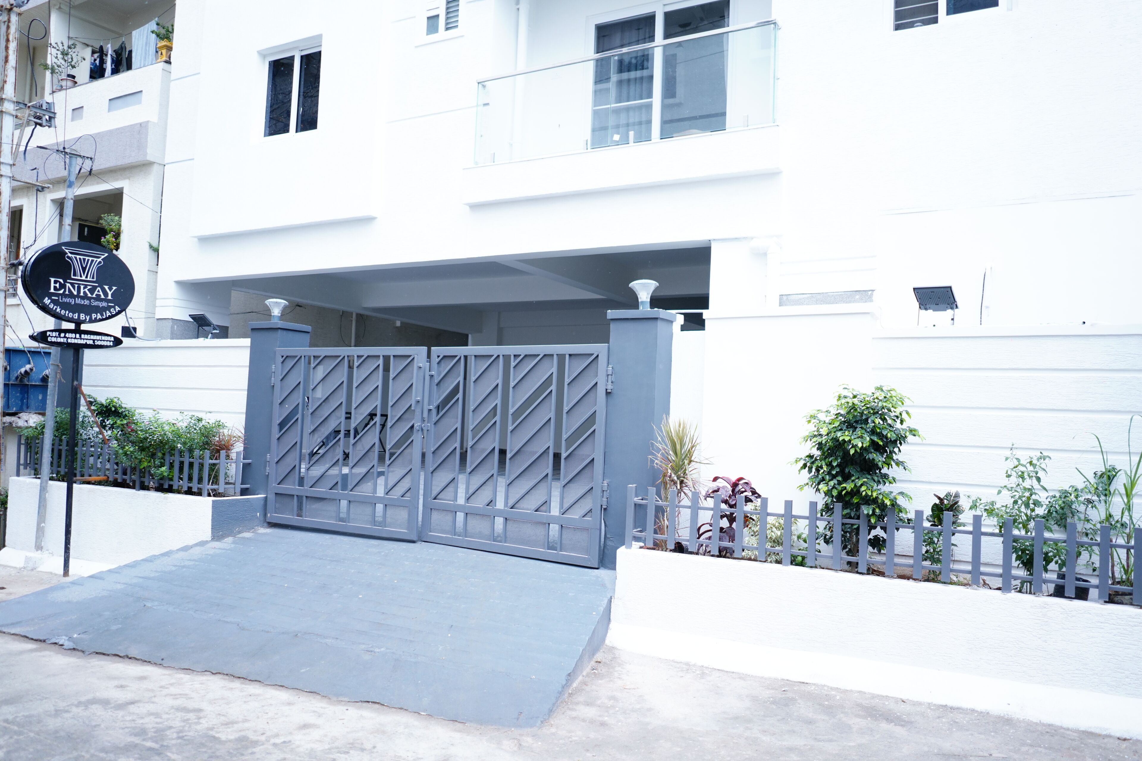 Fachada del alojamiento