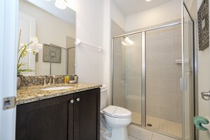 Hair dryer, towels