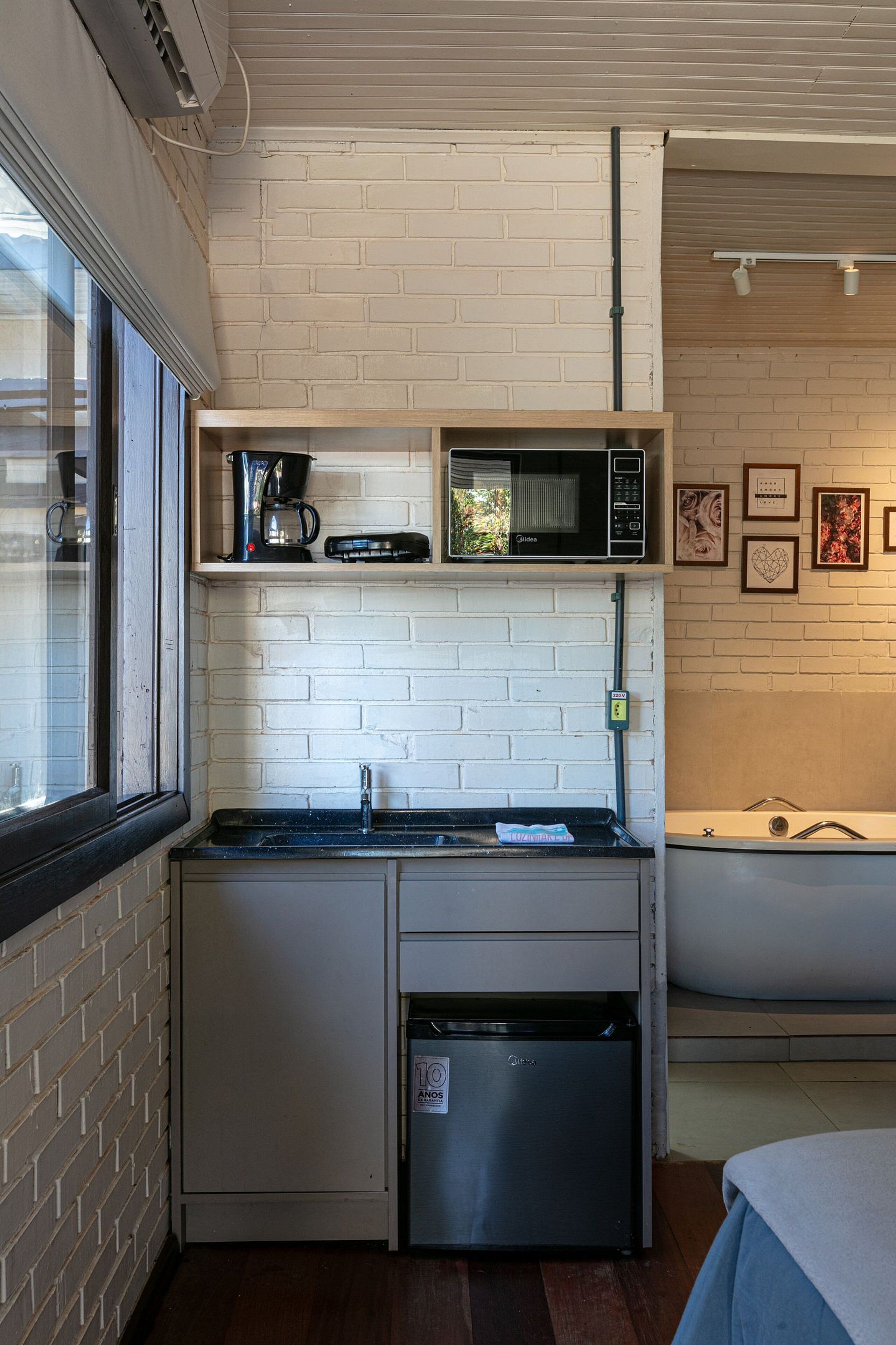 Apartamento básico | Cozinha privada