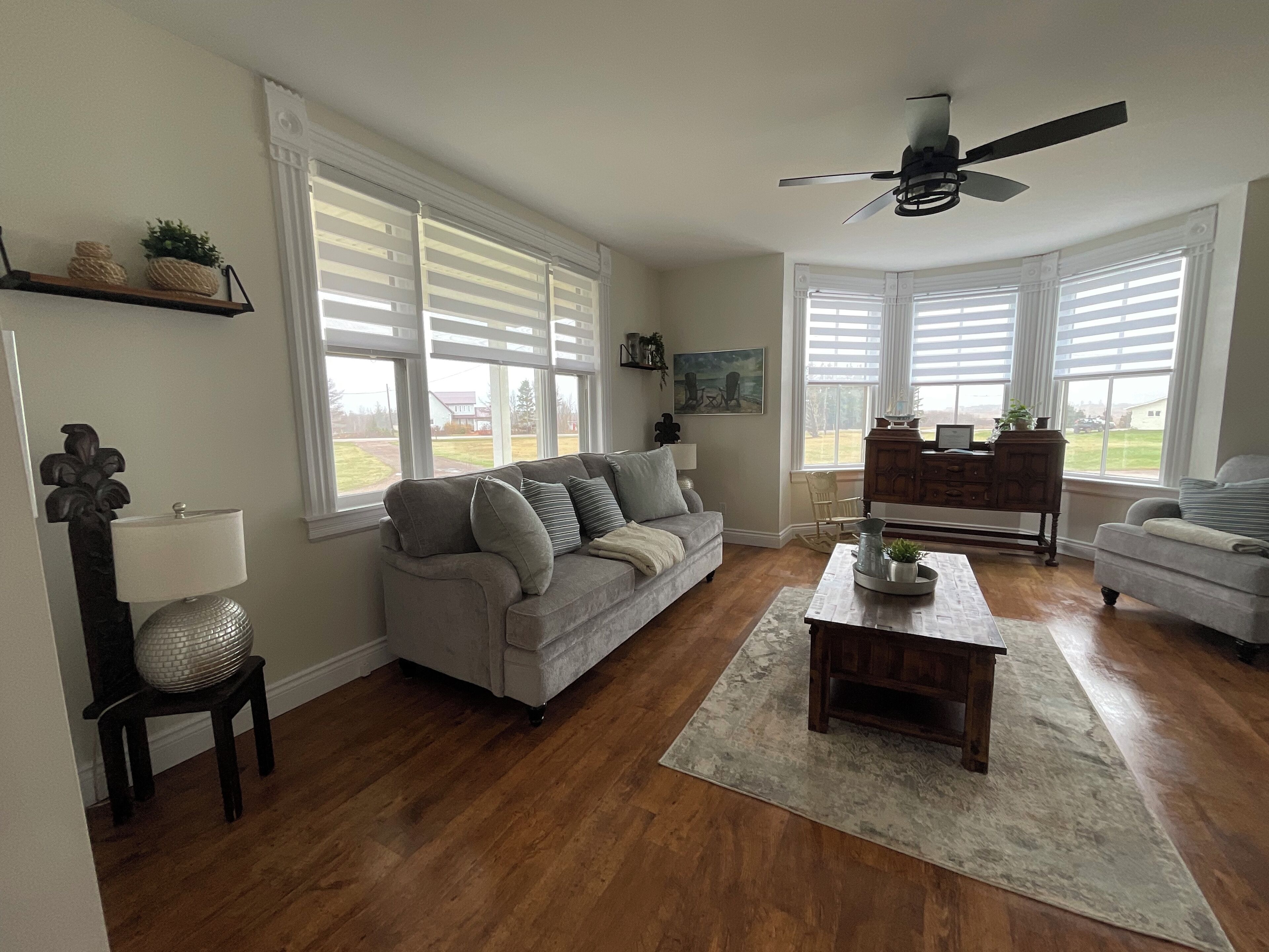 TV connectée, cheminée