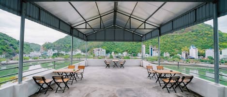Terrasse sur le toit