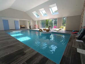 Pool - Le petit moulin de Kerloroc, a haven of peace with swimming pool for lovers. (Ploudalmézeau)