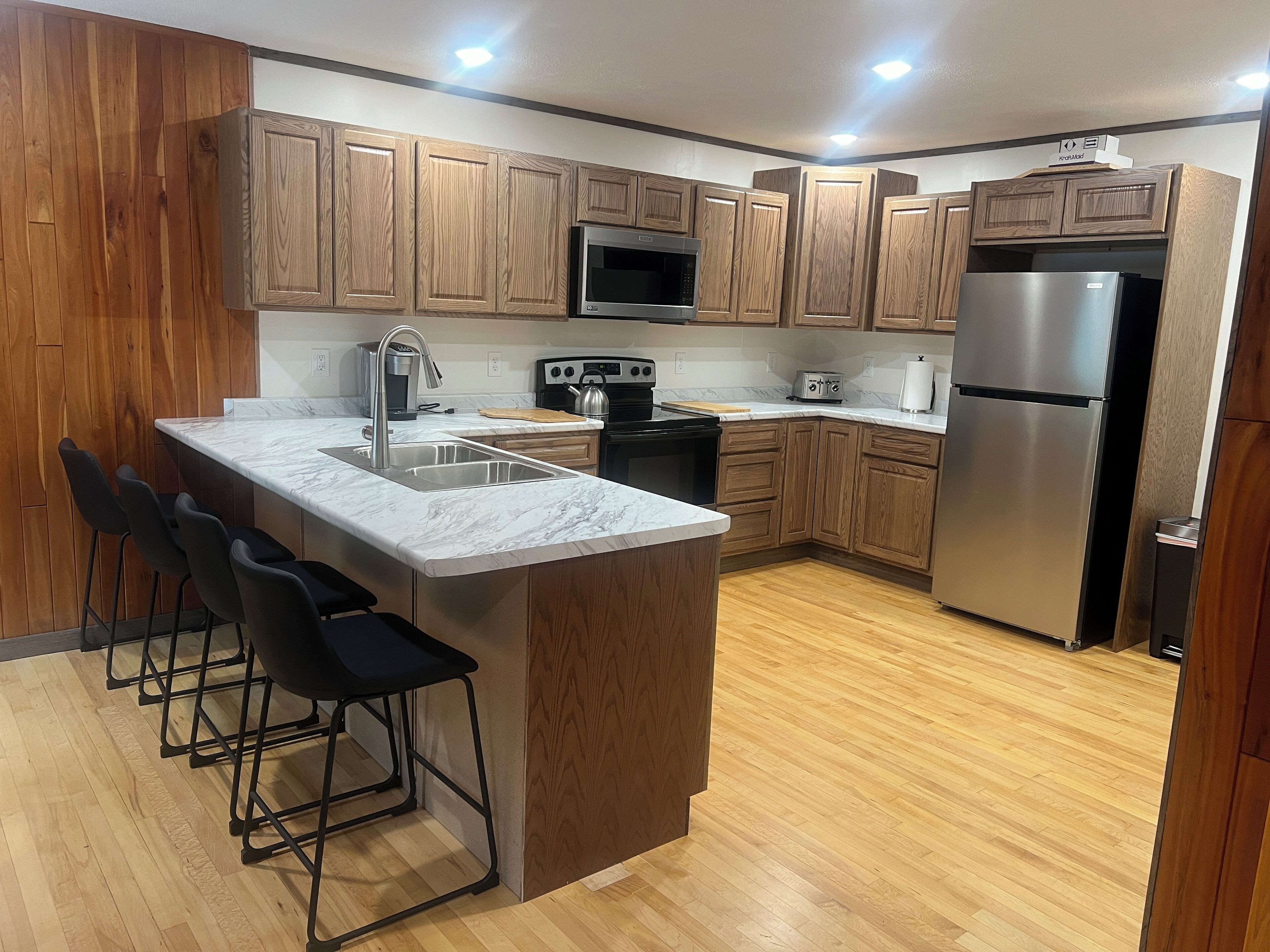 Mikrowelle, Ofen, Herdplatte, Geschirrspüler