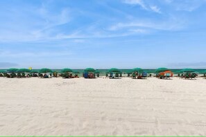 On the beach