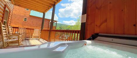 Bañera de hidromasaje exterior