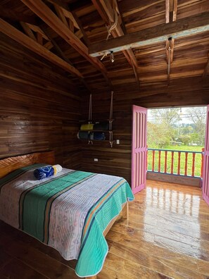 Habitación Confort con 2 camas individuales, balcón, vista a la montaña | Wifi gratis 