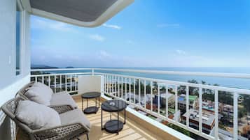 Exclusive Apartment, 2 Bedrooms, Balcony, Ocean View | Balcony view