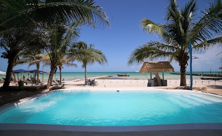View from property. El Faro Beach Front by ÓOL Hotels