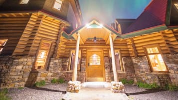Front of property – evening/night