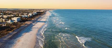 Beach nearby, beach towels