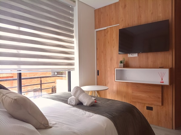 高級公寓, 露台, 城市景 | 1 間睡房、免費 Wi-Fi