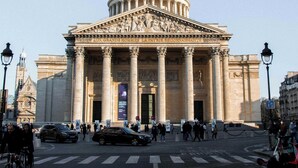 A large neoclassical building with a prominent dome and columns, likely a government or historical building. - Authentic Parisian Elegance in the Heart of the 6th Arrondissement (Paris)