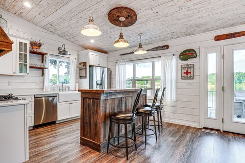 Lakefront Jackson Retreat w/ Boat Dock & Fire Pit!