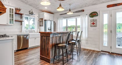 Lakefront Jackson Retreat w/ Boat Dock & Fire Pit!