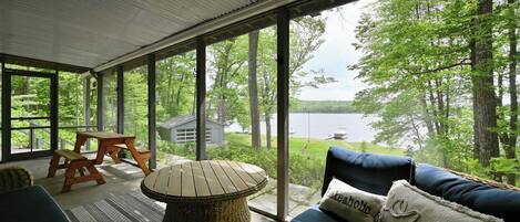 Vista desde la propiedad