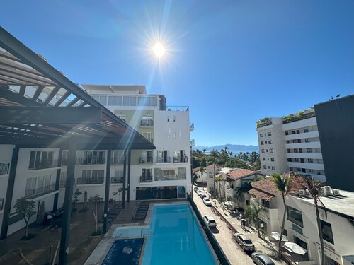 LIFE BUCERIAS 324 APT just one block on the beach in Golden zone