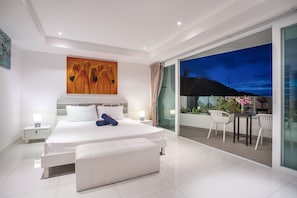 Exclusive Apartment, 2 Bedrooms, Balcony, Partial Sea View