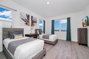 6 chambres, bureau, fer et planche à repasser, Wi-Fi gratuit