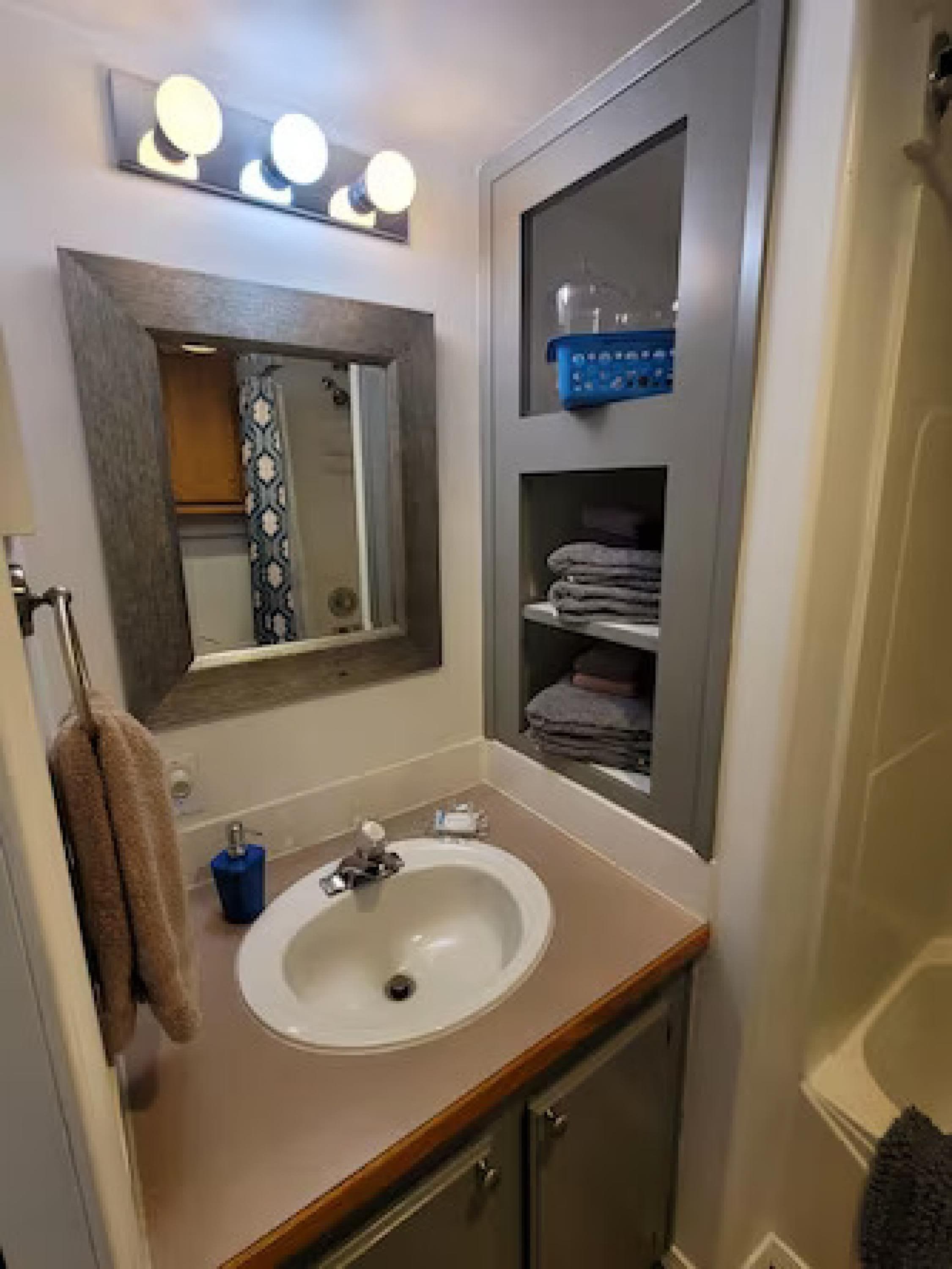 Apartment, Accessible | Bathroom | Bathrobes, toilet paper