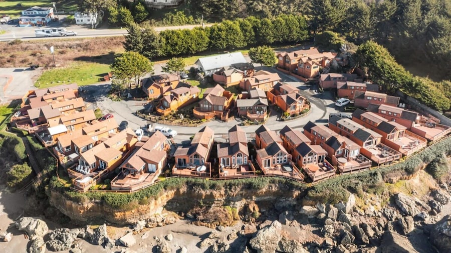 Oceanview Cabin 22 w Jacuzzi Wonderful View