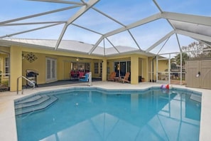 Una piscina climatizada