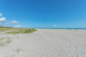 On the beach