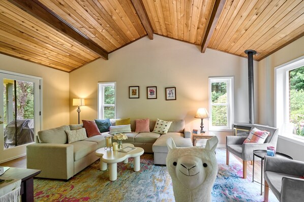 スマートテレビ、暖炉