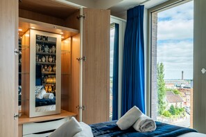 3 soverom, strykejern/-brett og internettilgang