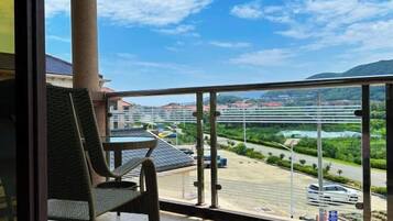 Vue depuis l’hébergement