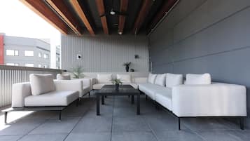 Terrasse sur le toit