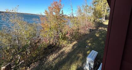 Red Cabin Retreat on Island Lake - Perfect for Fishing & Wildlife Lovers