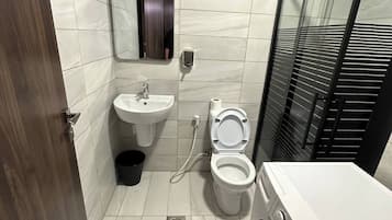 Apartamento, 1 quarto, vista para a cidade | Banheiro