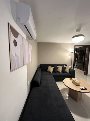 Apartment, 1 Bedroom, Smoking, City View | Interior - Stylish Luxe Apartment Fr (Amman)