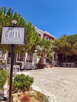 Fassade der Unterkunft