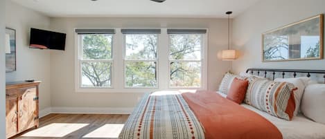 2 chambres, bureau, lit parapluie, Wi-Fi gratuit