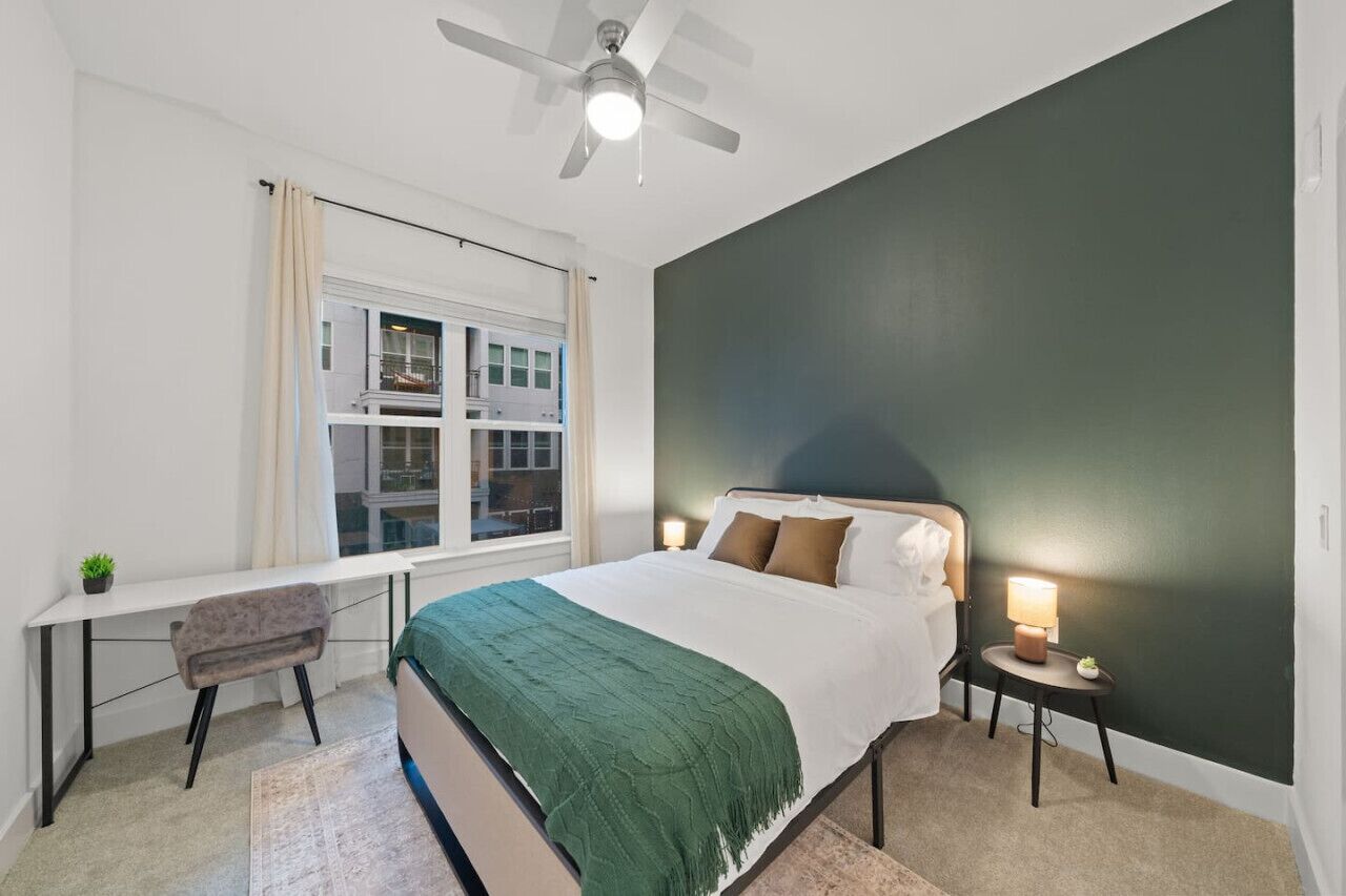 2 Schlafzimmer, Schreibtisch, Bügeleisen/Bügelbrett, kostenloses WLAN