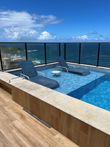 #2 Sofisticado Loft Vista Mar - Farol da Barra