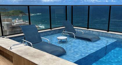 #2 Sofisticado Loft Vista Mar - Farol da Barra