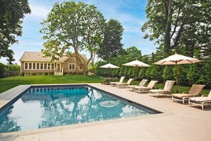 Pool - The Sandbox! Completely renovated in-town 3br, 2+ bath with pool & poolhouse. (Bridgehampton)