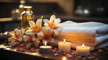 Couples treatment rooms, Turkish bath, body treatments, mud baths